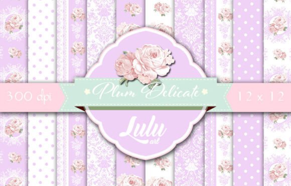 Download Plum Delicate Patterns - Delicate patterns Collection